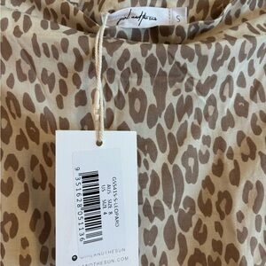 Girl and the Sun Leopard Print Maxi Skirt - Brown